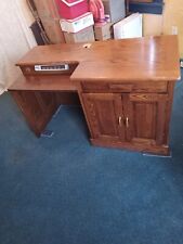 light oak computer desk for sale  Keedysville