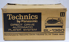 Technics SL-1360 toca-discos automático de acionamento direto/cartucho novo (funcionamento testado) comprar usado  Enviando para Brazil