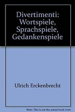 Divertimenti wortspiele sprach gebraucht kaufen  Berlin