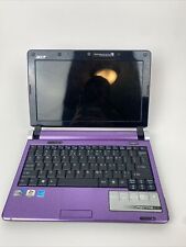 Cracked Screen Purple Acer Aspire One KAV60 10.1" Netbook  AS IS Parts Repair for sale  Shipping to South Africa