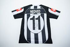 Usato, Pavel Nedved Signed Juventus Shirt Genuine Signature AFTAL COA usato  Spedire a Italy