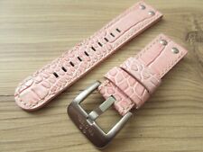 Steel pink crocodile for sale  KING'S LYNN