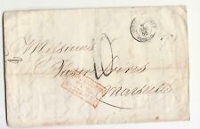 1855 lettera internazionale usato  Bagnacavallo