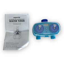 Aqua Joe 2-Zone Electric Water Timer W/ 13 Preset Programs AJ-ET2Z Open Box for sale  Shipping to South Africa