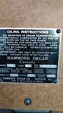 Hammond organ perfect for sale  Pine Island