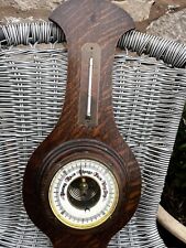 Antique barometer thermometer for sale  ABERGELE