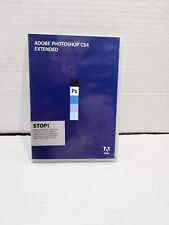 Adobe Photoshop CS4 Extended Software As Is No Tech Support Mac OS No Serial # for sale  Shipping to South Africa