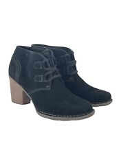 Clarks black suede for sale  Shipping to Ireland