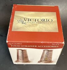 Victorio model 250 VKP Brands Strainer Screen, Set of 4 4 Accessories for sale  Shipping to South Africa