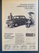 Renault dauphine gordini gebraucht kaufen  Aßlar