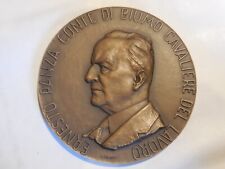 Usato, medaglia Ernesto Panza conte di Biumo 1959 produttore vino e collezionista arte usato  San Casciano In Val Di Pesa