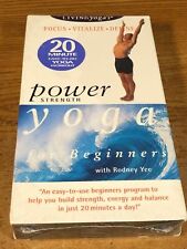 Power Yoga - Cinta VHS de fuerza sellada aptitud física deportes/recreación segunda mano  Embacar hacia Argentina