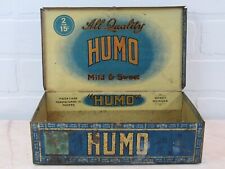 Vintage Humo Mazer Charuto Mfg Lata Velha ~ Caixa de Charutos Counter Display Metal ~ Detroit comprar usado  Enviando para Brazil