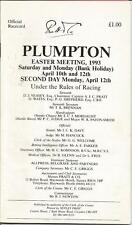 Plumpton racecard easter for sale  EPPING