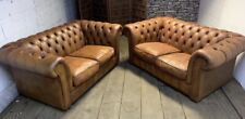 Chesterfield sofas matching for sale  KING'S LYNN