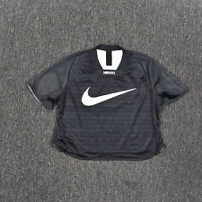 Blusa Nike feminina tamanho M dri-fit futebol preta poliéster sólido gola redonda comprar usado  Enviando para Brazil
