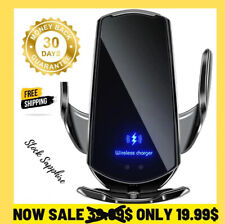 Auto Wireless Ladegerät Magnethalter für iPhone Android Smartphone 15W Schnellla, usado comprar usado  Enviando para Brazil