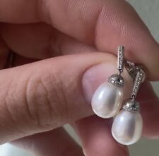 18ct pearl diamond for sale  BLANDFORD FORUM