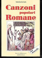 Canzoni popolari romane usato  Roma