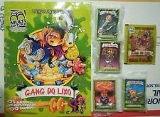 2005 Gang Do Lixo conjunto completo, álbum vazio e pacote completo Brasil balde de lixo infantil GPK comprar usado  Enviando para Brazil