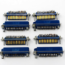 Lote folheado a ouro 26-190-24 26-159-24 conjuntos de conectores painel rack amphenol comprar usado  Enviando para Brazil