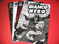 🔴 BATMAN  BIANCO e NERO n° 1 / 4  Mini Serie Completa DC COMICS (PLAY PRESS 96) usato  Settimo Torinese