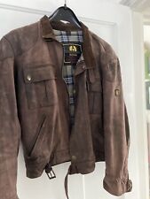 Belstaff brown waxed for sale  LISS