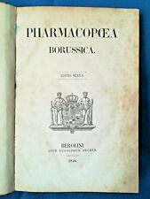 Pharmacopoea borussica berlino usato  Torino