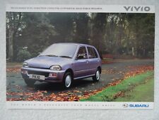 Subaru vivio brochure for sale  BOURNEMOUTH