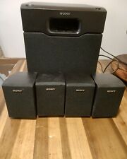 Sony Home Theater Surround Sound Speakers Subwoofer SA-WMSP1 with 4 SS-MSP1  for sale  Shipping to South Africa