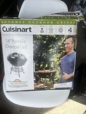 Cuisinart 14" Portable Charcoal Grill Open Box Never Used Gourmet Grilling for sale  Shipping to South Africa