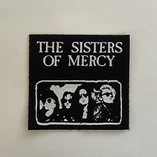Patch de pano Sisters Of Mercy 4" X 4" Bauhaus Siouxsie Goth Rock (CP246) comprar usado  Enviando para Brazil