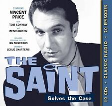 The Saint: Solves the Case (Old Time Radio) 10 CDs conjunto Vincent Price Tom Conway comprar usado  Enviando para Brazil