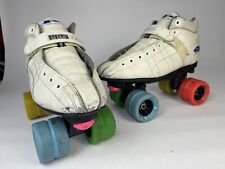 Patines para mujer Pacer Pro Series 429 talla 8 vintage rosa multicolor, usado segunda mano  Embacar hacia Argentina