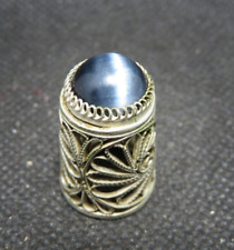 Russian filigree thimble for sale  DEESIDE