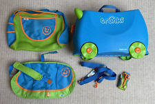 Trunki sit and ride case with accessories.  Green/blue for sale  Shipping to South Africa