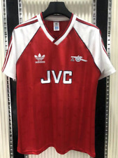 Retro 1988-1990 Arsenal local rojo camiseta de fútbol vintage talla XL segunda mano  Embacar hacia Argentina