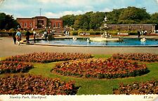 CARTÃO POSTAL BLACKPOOL STANLEY PARK comprar usado  Enviando para Brazil