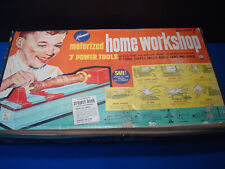 7 herramientas eléctricas Kenner's Motorized Home Workshop 1963 número 1010 segunda mano  Embacar hacia Mexico
