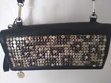 Clutch tasche schwarz gebraucht kaufen  Limburgerhof