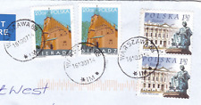 Warszawa Urzad Pocztowy postmark Poland 2007 on Sieradz 20gr + Poznan 1.30zt w bardzo dobrym stanie na sprzedaż  Wysyłka do Poland