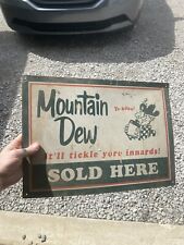 Mountain dew tin for sale  Williamsburg