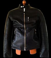 cafe racer leather jacket for sale  THETFORD