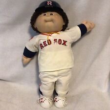 Muñeca vintage 1986 Cabbage Patch Kids MLB de los Medias Rojas con casco de los Medias Rojas + protectores para calcetines, usado segunda mano  Embacar hacia Argentina