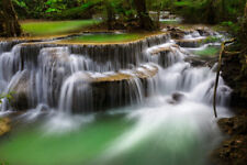 Wasserfall tiefen wald gebraucht kaufen  Borsdorf