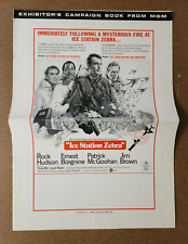 ICE STATION ZEBRA - MEDIA PRESSBOOK MGM LIVRO DE CAMPANHA DO EXPOSITOR - 1969 comprar usado  Enviando para Brazil