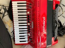 Roland piano accordion for sale  LANARK