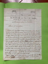1810 lettre tête d'occasion  Nîmes