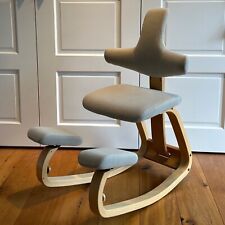 Varier Stokke Thatsit Kniestuhl adjustable kneeling chair design new upholstery comprar usado  Enviando para Brazil