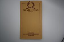 Solvil titus bianco usato  Italia